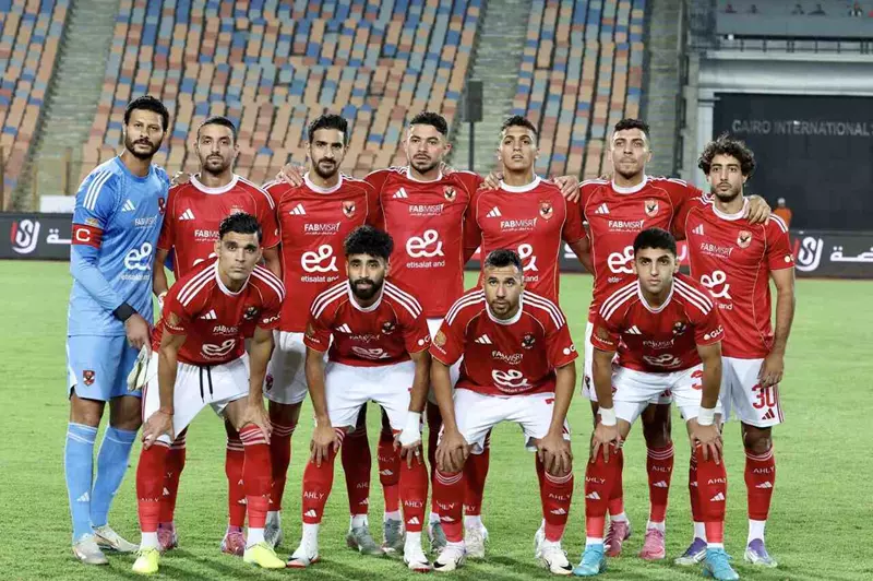 دكة بدلاء الأهلي أمام الاتحاد السكندري في الدوري
